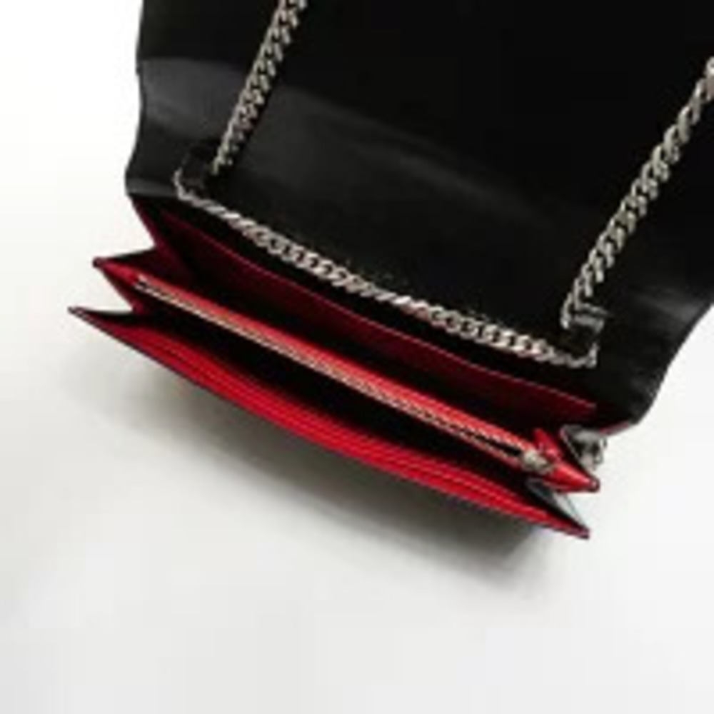 Yves Saint Laurent Kate Leather Chain Wallet Shoulder Bag Black - Picture 9 of 11